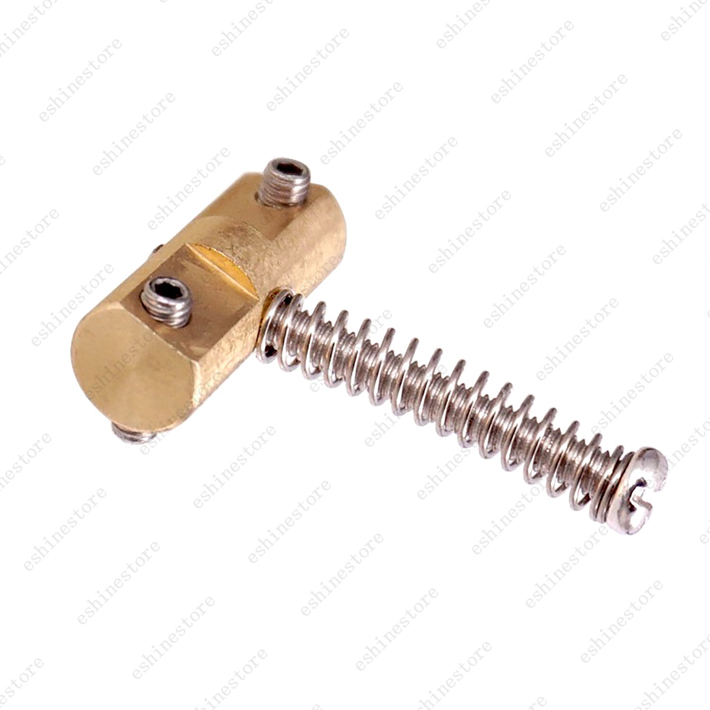 10.8mm Compensated Vintage Brass Saddles Set of 3 For Telecaster Guitar Bridge