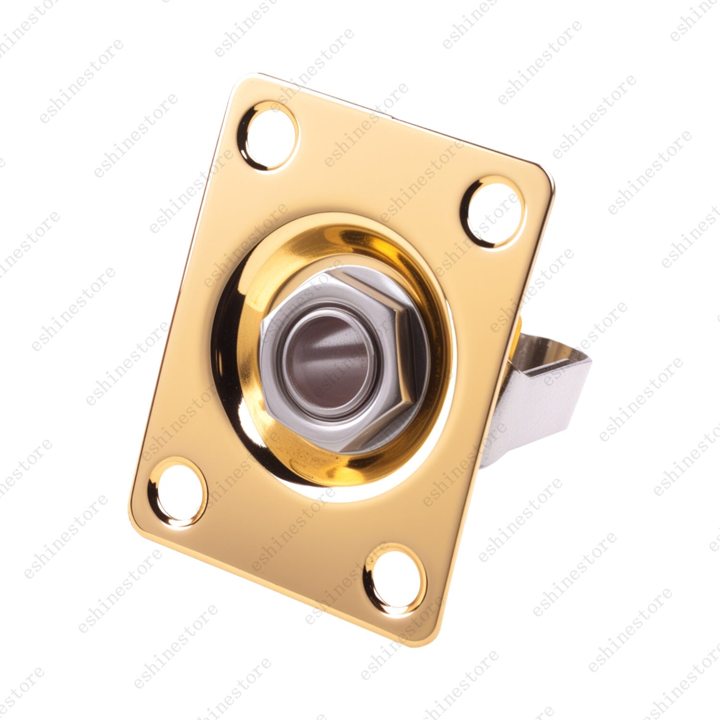 Electric Guitar Output Jack Plate Square Rectangle Socket Screws For Tele LP