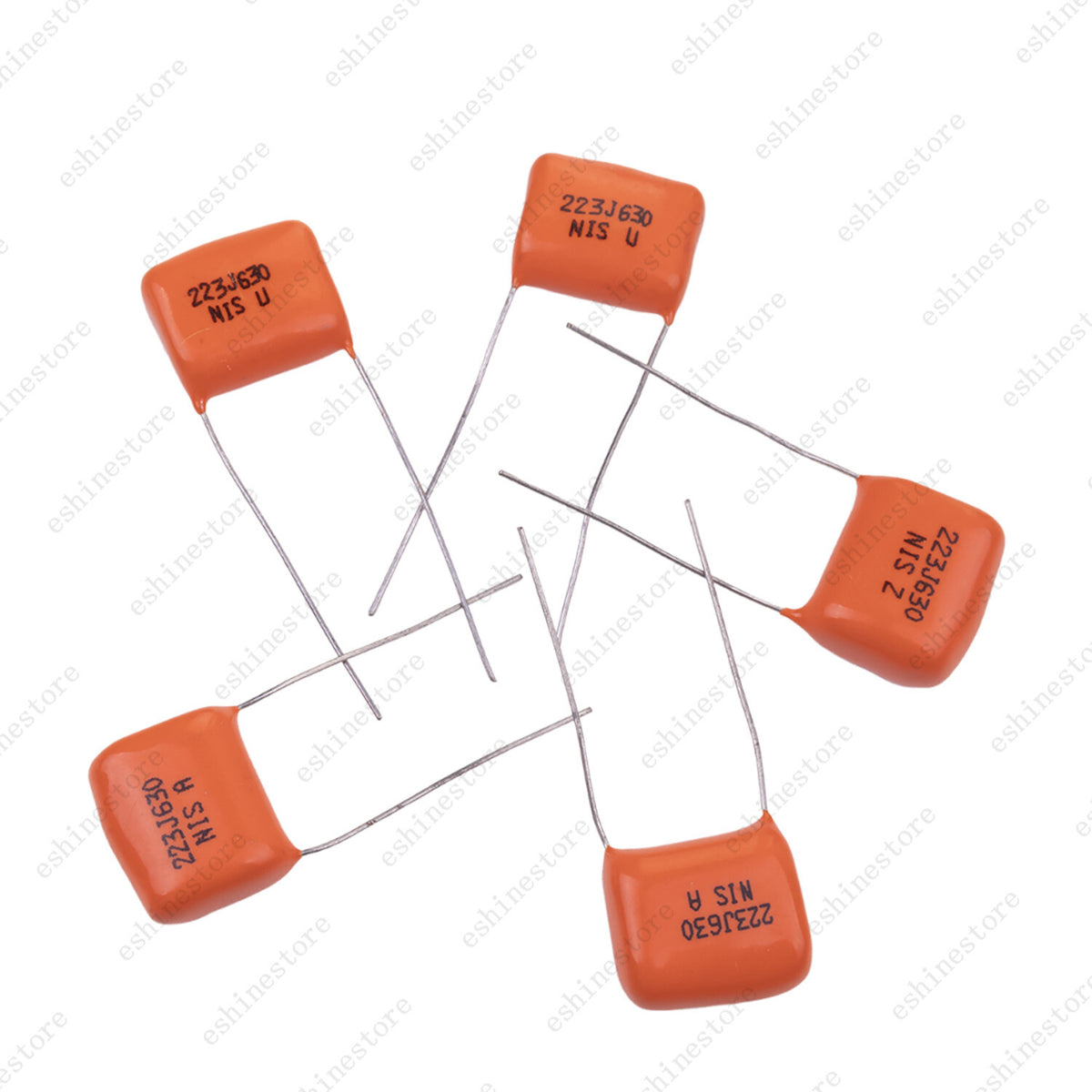 Packs of 5 Tone Film Capacitor 0.022uf (22nf) 630V For Guitar /Bass /Amp