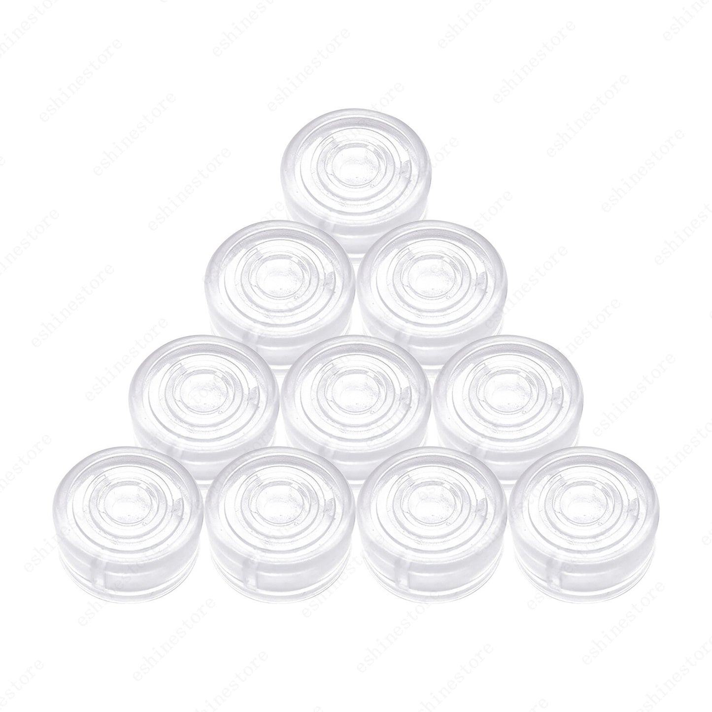 10 Pcs Guitar Effect Pedal Footswitch Toppers Foot Nail Cap Protection Cap