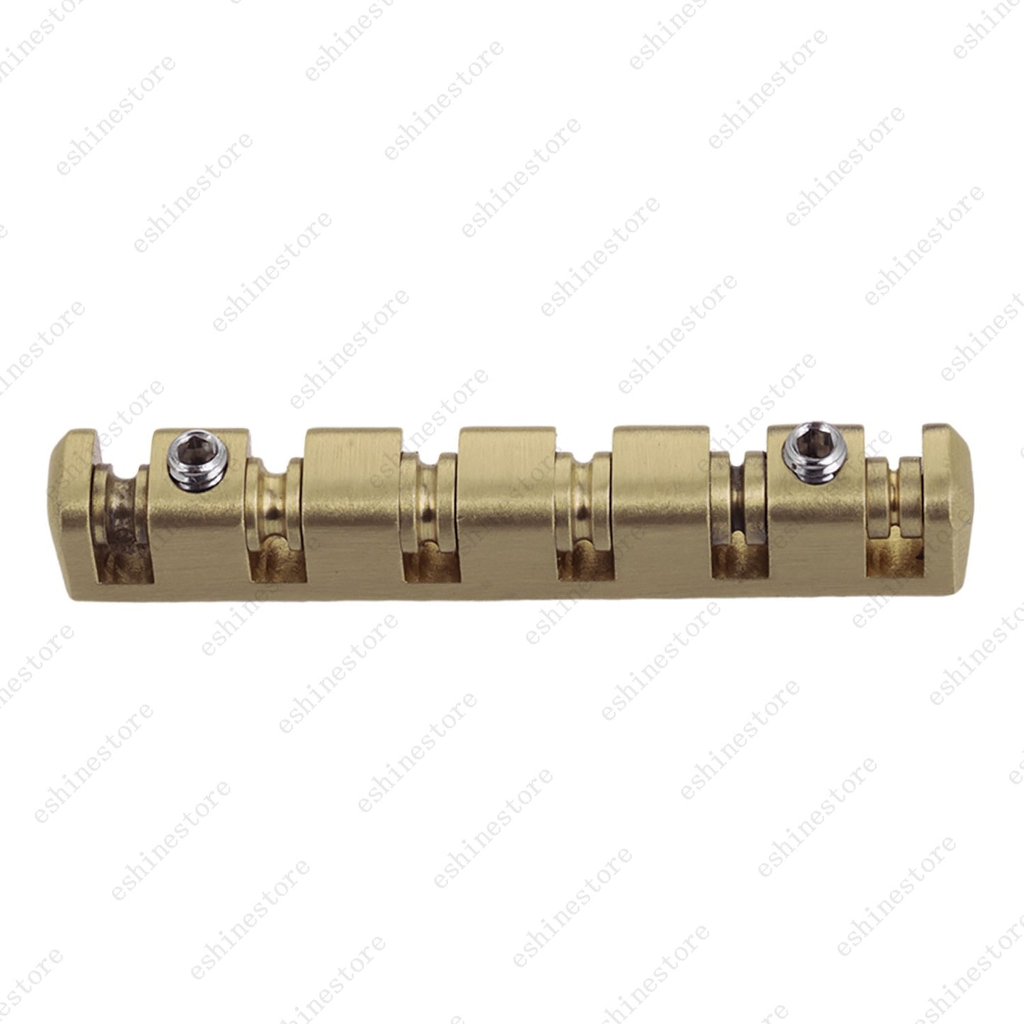 42mm Height Adjustable 6 String Brass Roller Guitar Nut for Electric Bass Guitar