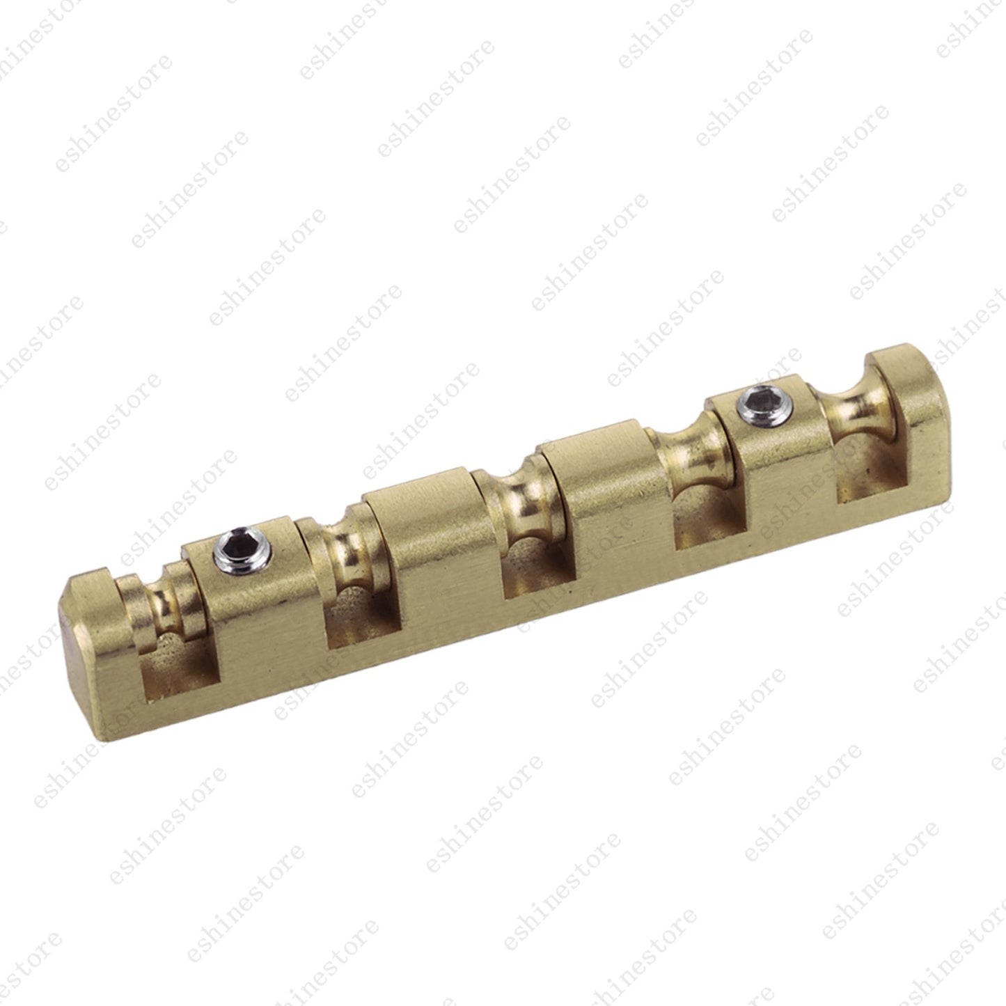 45mm Height Adjustable 5 String Brass Roller Guitar Nut for Electric Bass Guitar