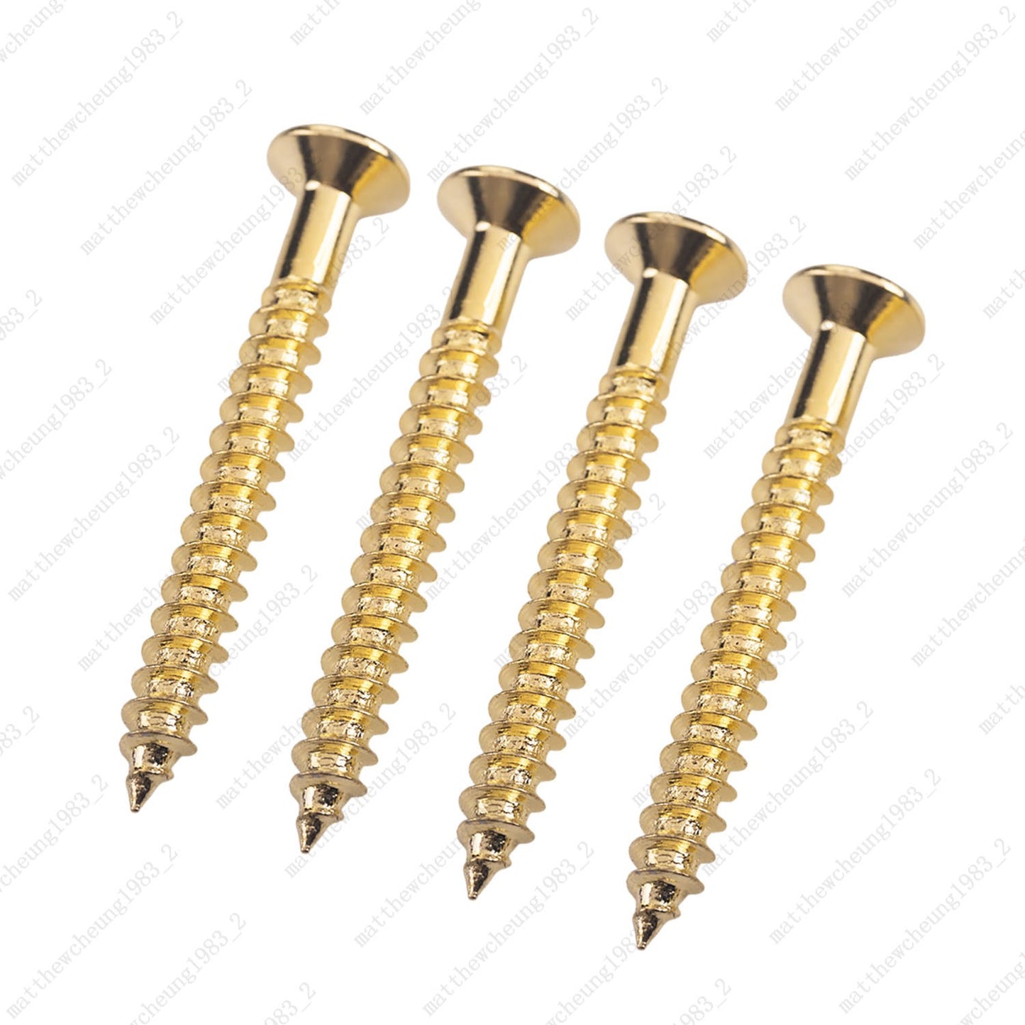 Electric Guitar Neck Plate Mounting Screw(5×45mm) For ST TL Squier 3Color Option