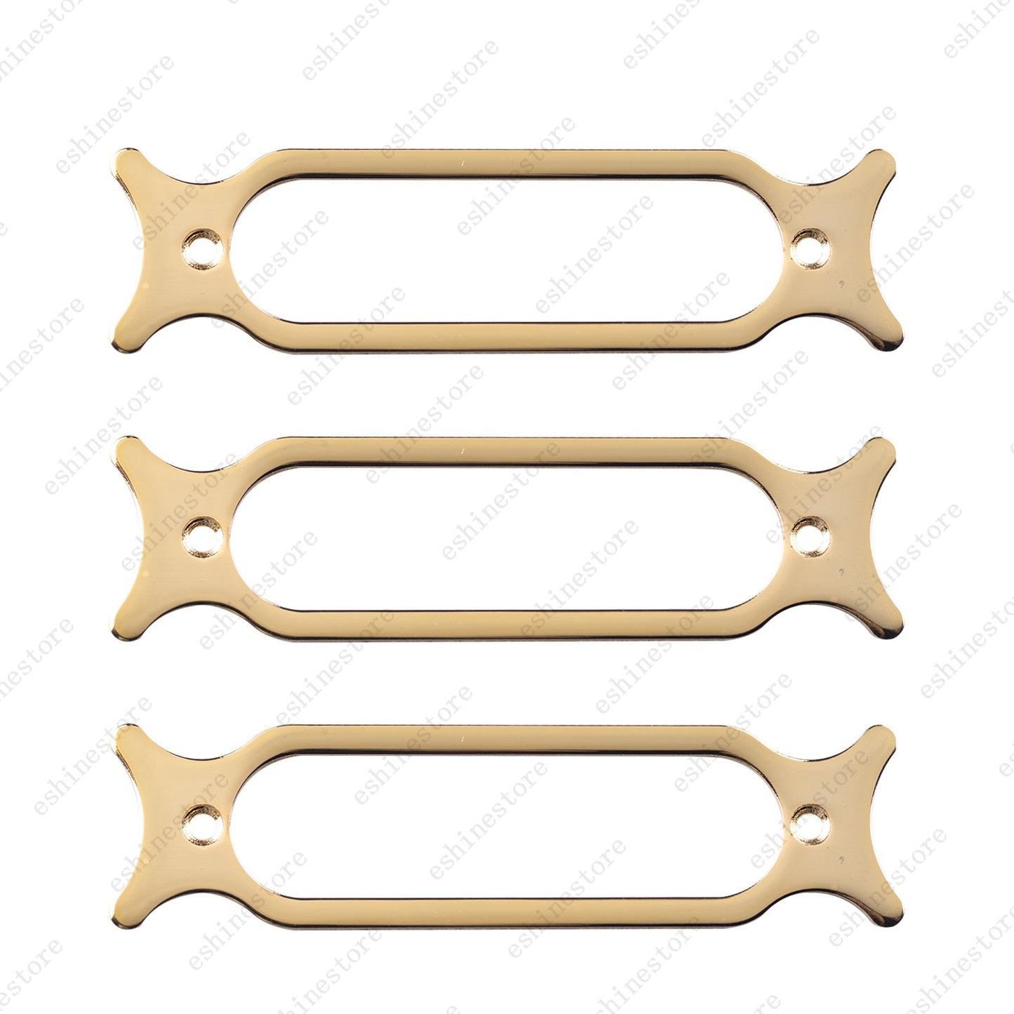 Electric Guitar Single Coil Pickup Plates Holder Bracket Mounting Ring