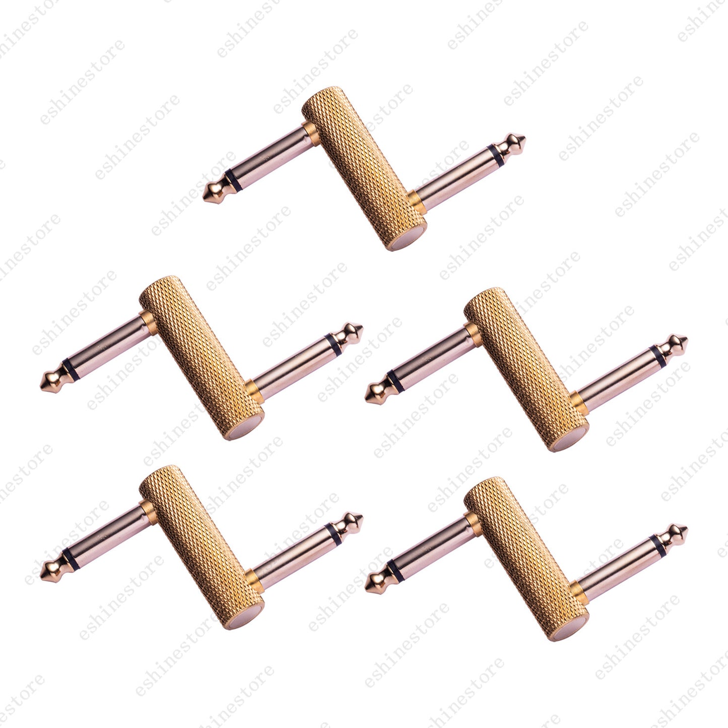 1/4'' 6.35mm Audio Adapter Plug Coupler Connector Used For Guitar Effect Pedal