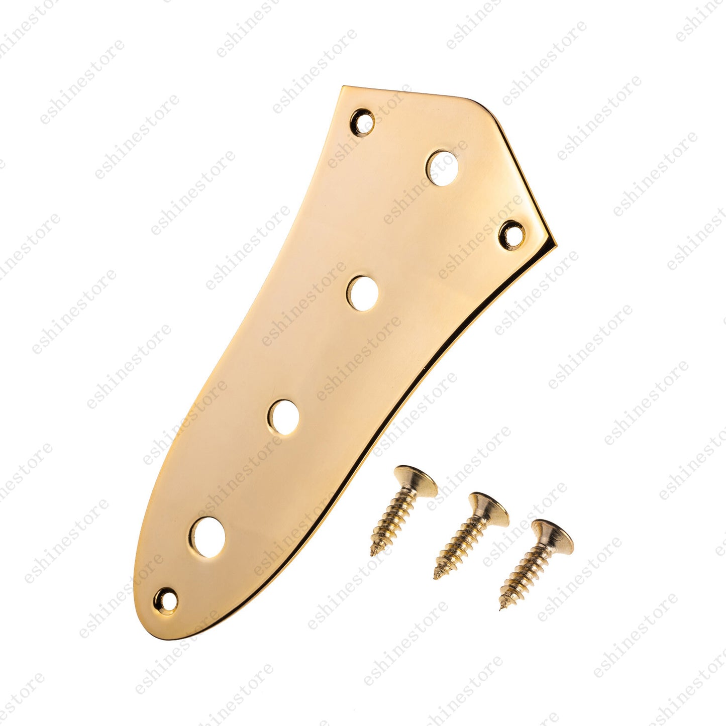 4 Holes Control Plate Switch Plate Pot Wiring Cover For Fender Jazz Bass Guitar