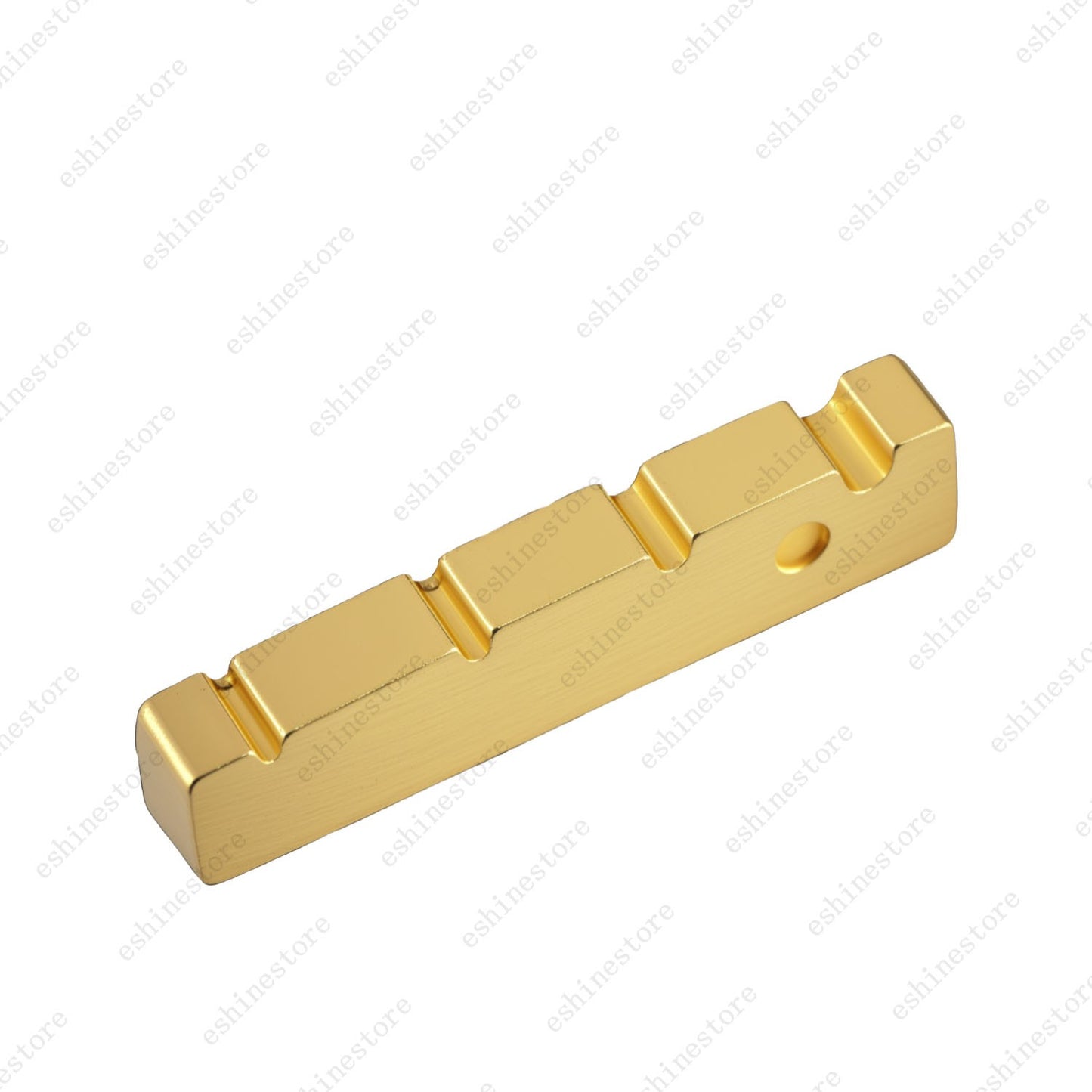 1PC 4 String 42.3x8x8.9MM Pre-Slotted Brass Nut For Electric Bass Guitar