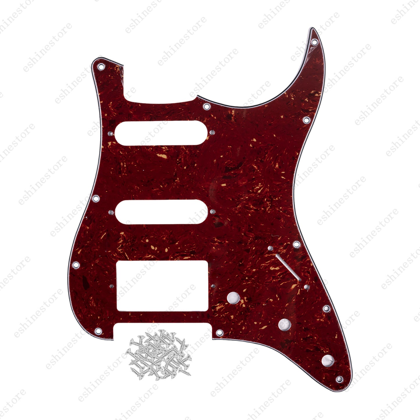 11 Hole SSH Strat Style Pickguard & Screw For USA MIM FENDER Strat Multicolors