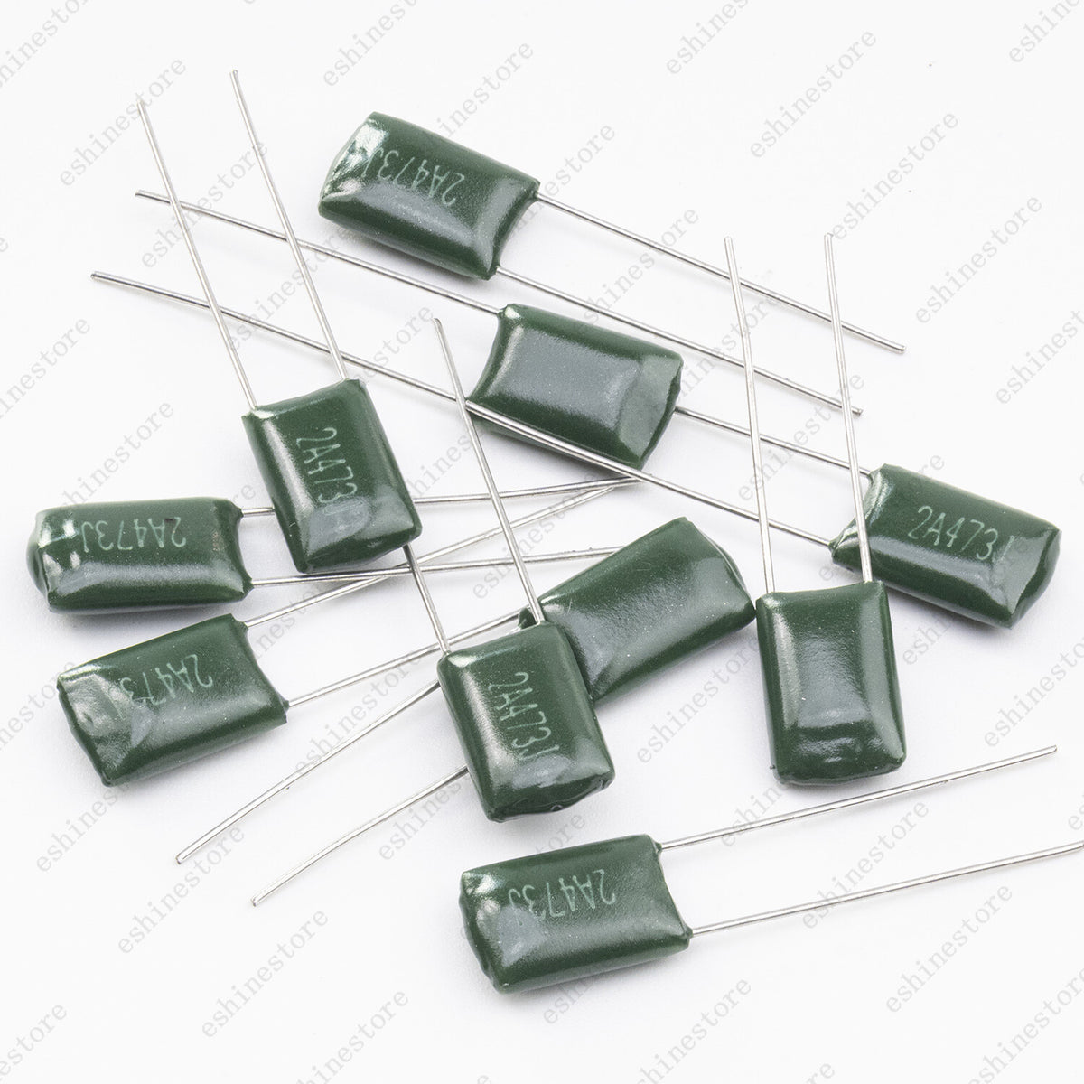 Set of 10 Polyester Film Capacitors .033/.068/.022/.047uf - 100v Guitar Tone
