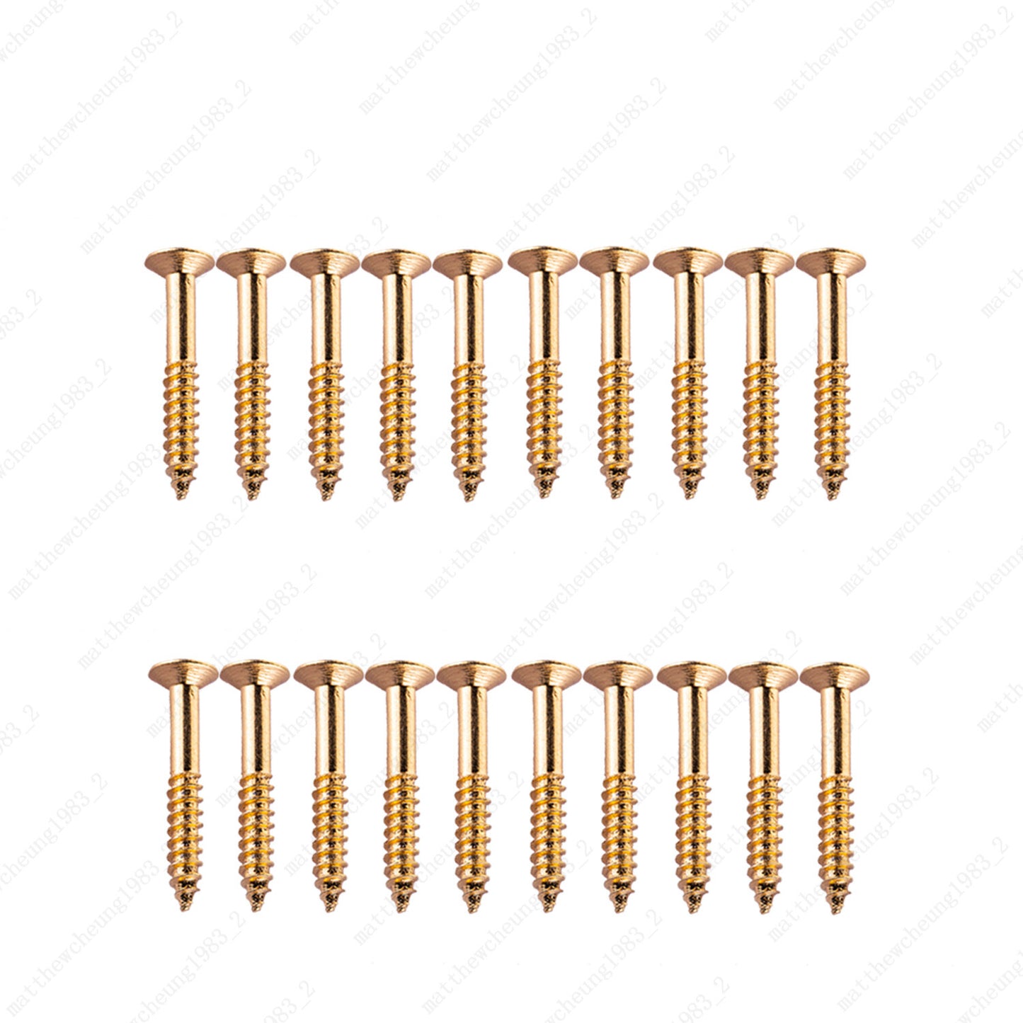 20x Humbucker Pickup Ring Frame Mounting Screws 2.5*18mm For LP SG 3 Colors