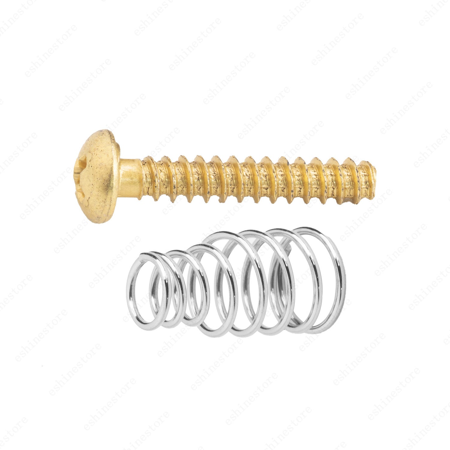 3 COLOR Single Coil Pickup Height Adjustment Pan Head Screw & Springs For Strat