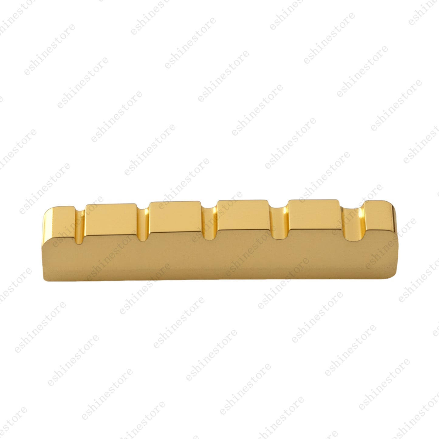 1PC 5 String 45x6x8.8MM Pre-Slotted Brass Nut For Electric Bass Guitar