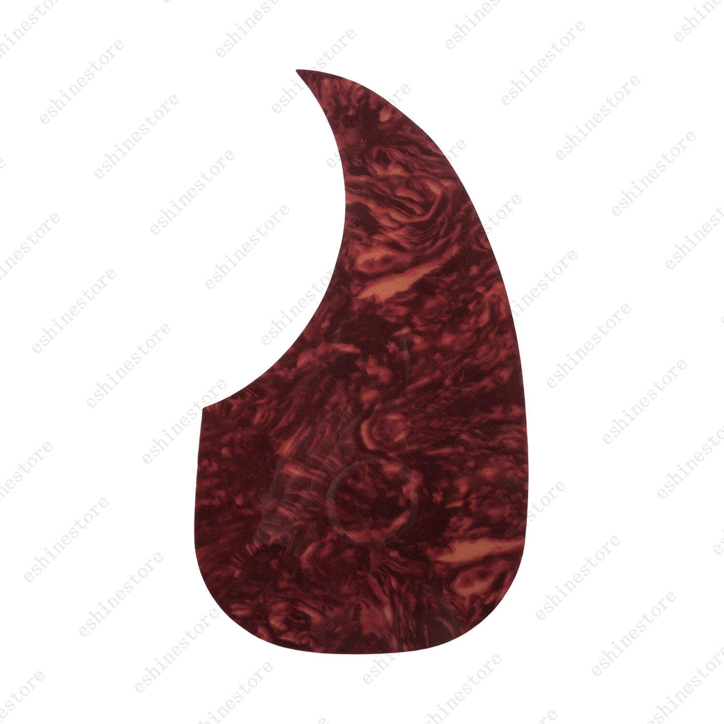 Acoustic Guitar Water Drop Shape Pickguard Fit 40/41'' Self Adhesive Multicolor