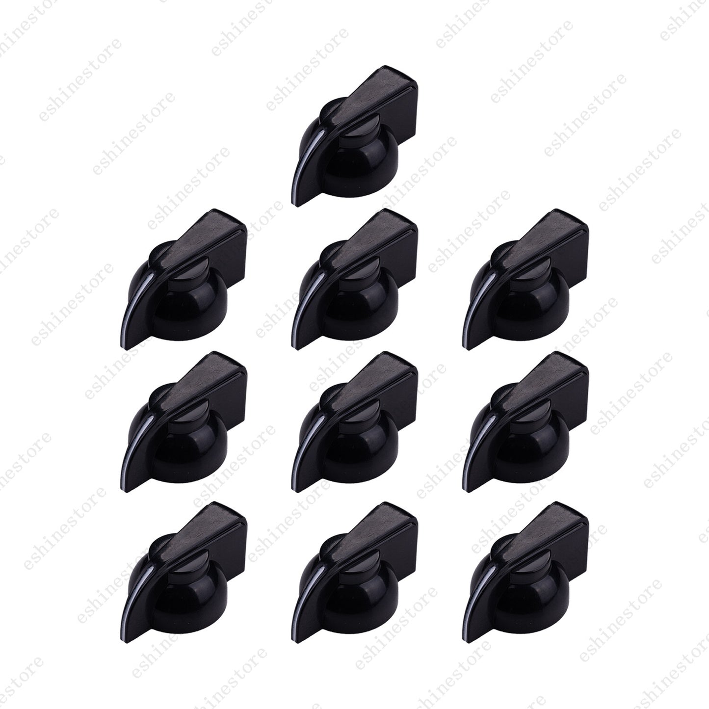 1/5/10 Pcs Guitar Amp Knobs Chicken Head Style Guitar Effect Pedal Knobs 3 Color