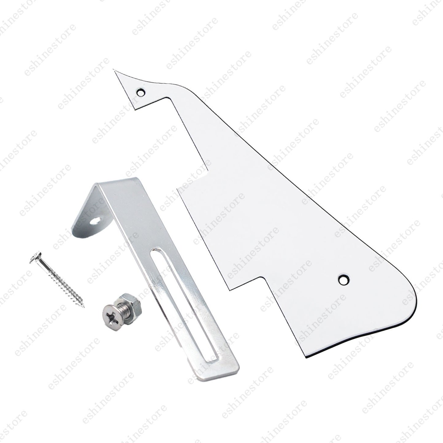 Multicolor Guitar Pickguard with Chrome Bracket Mounting Screws Set For Les Paul