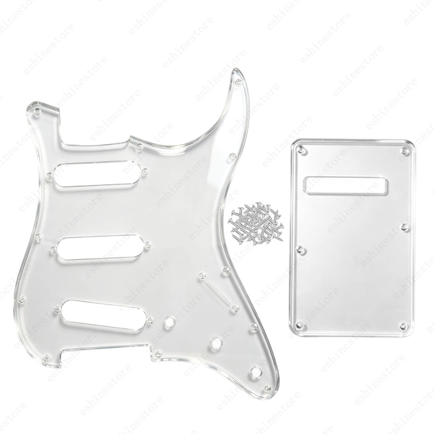 Guitar SSS 3Ply Pickguard&Back Plate for USA MIM Standard Fender ST Multicolors