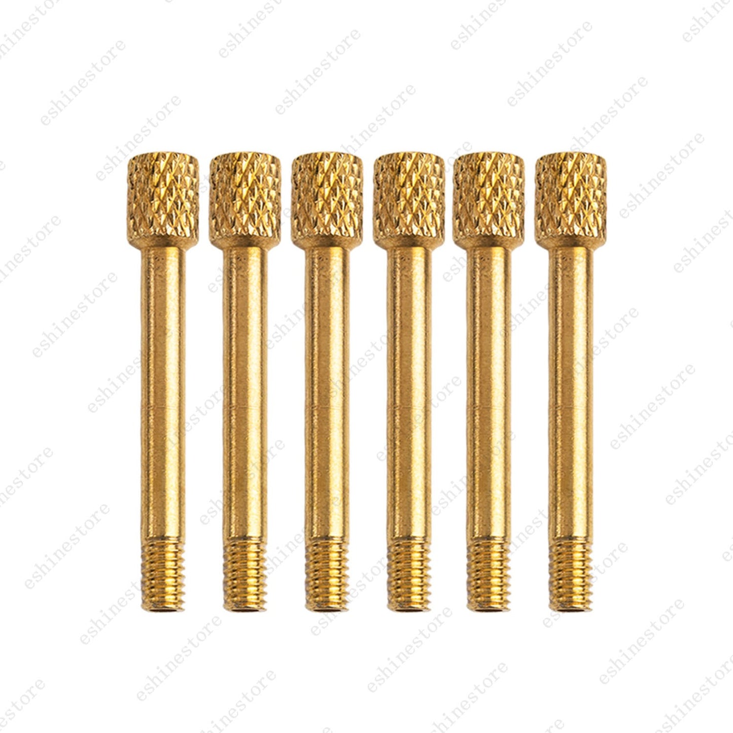 Brass Guitar Tremolo Bridge Saddle Clamp Locking Screws (Without Insert Block)