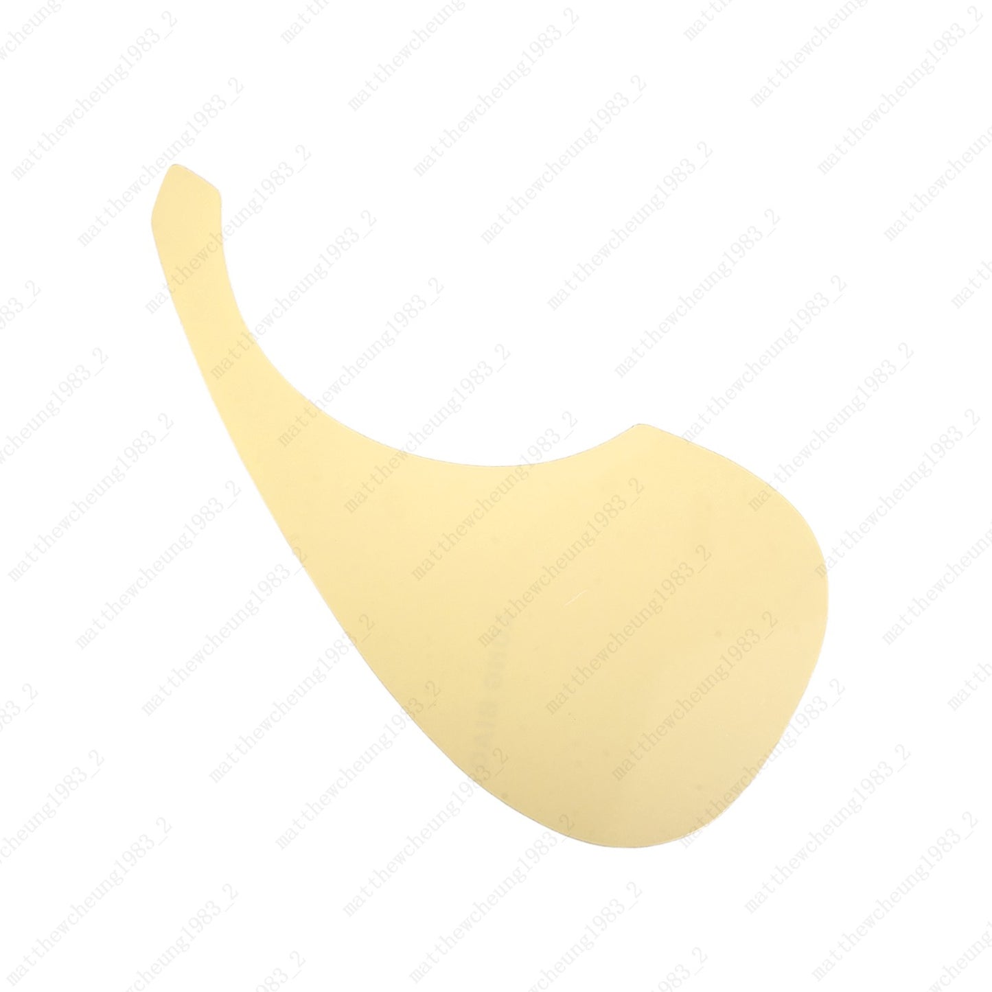 Guitar Pickguard Left Handed Self Adhesive for 40/41" Acoustic Guitar Tansparent