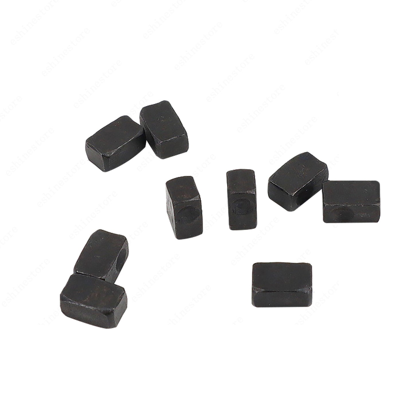 6 Pcs Stainless Steel String Lock Insert Blocks For Floyd Rose Tremolo System