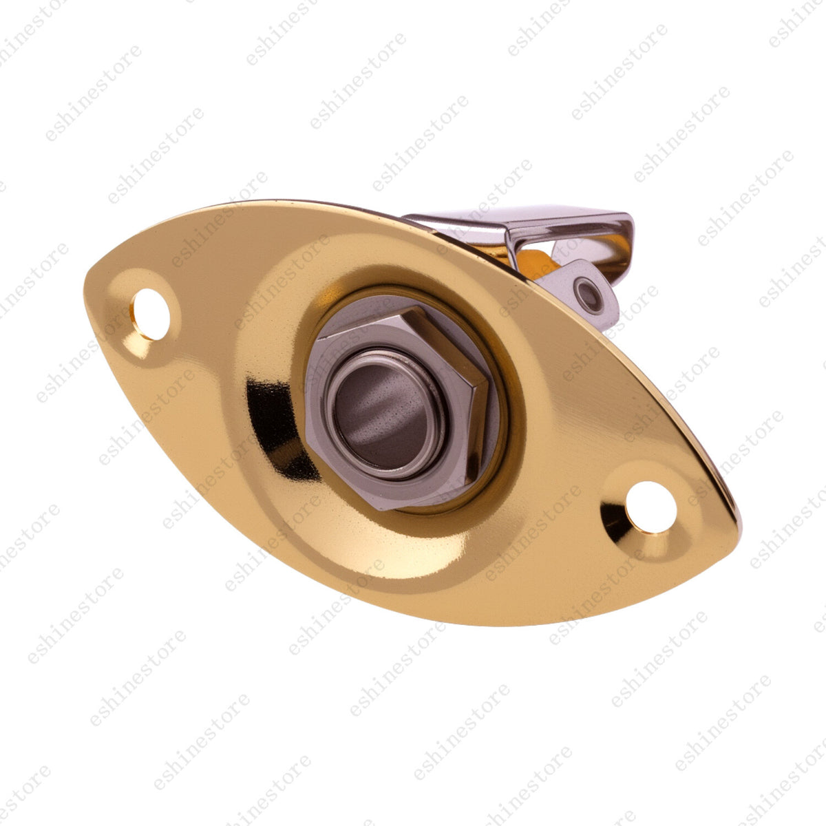 3 Colors Guitar Jack Plate Input Output Jackplate Oval For Telecaster Les Paul