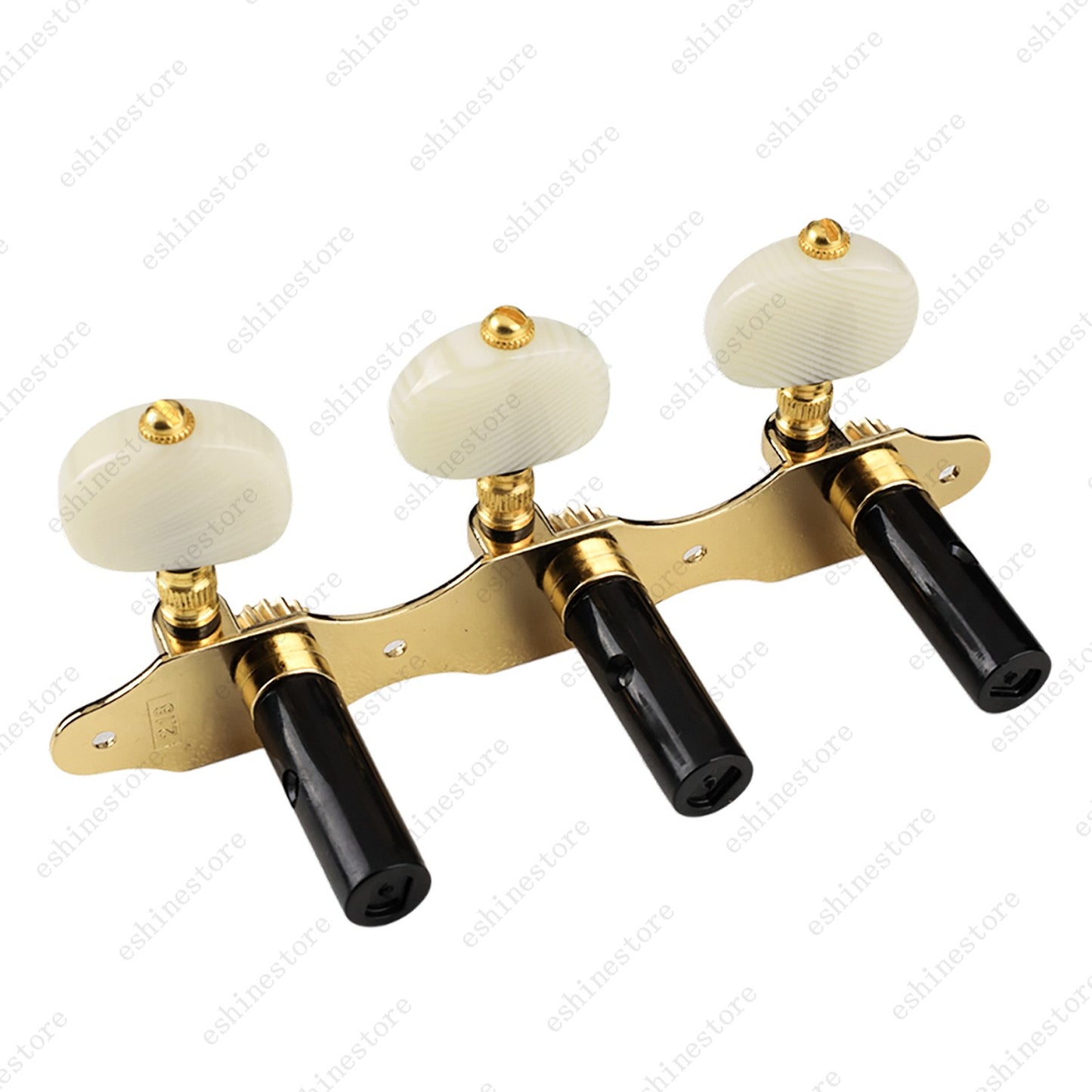 3Left + 3Right Guitar Tuner Machine 1:18 Gear Ratio for Classical Guitar - Gold
