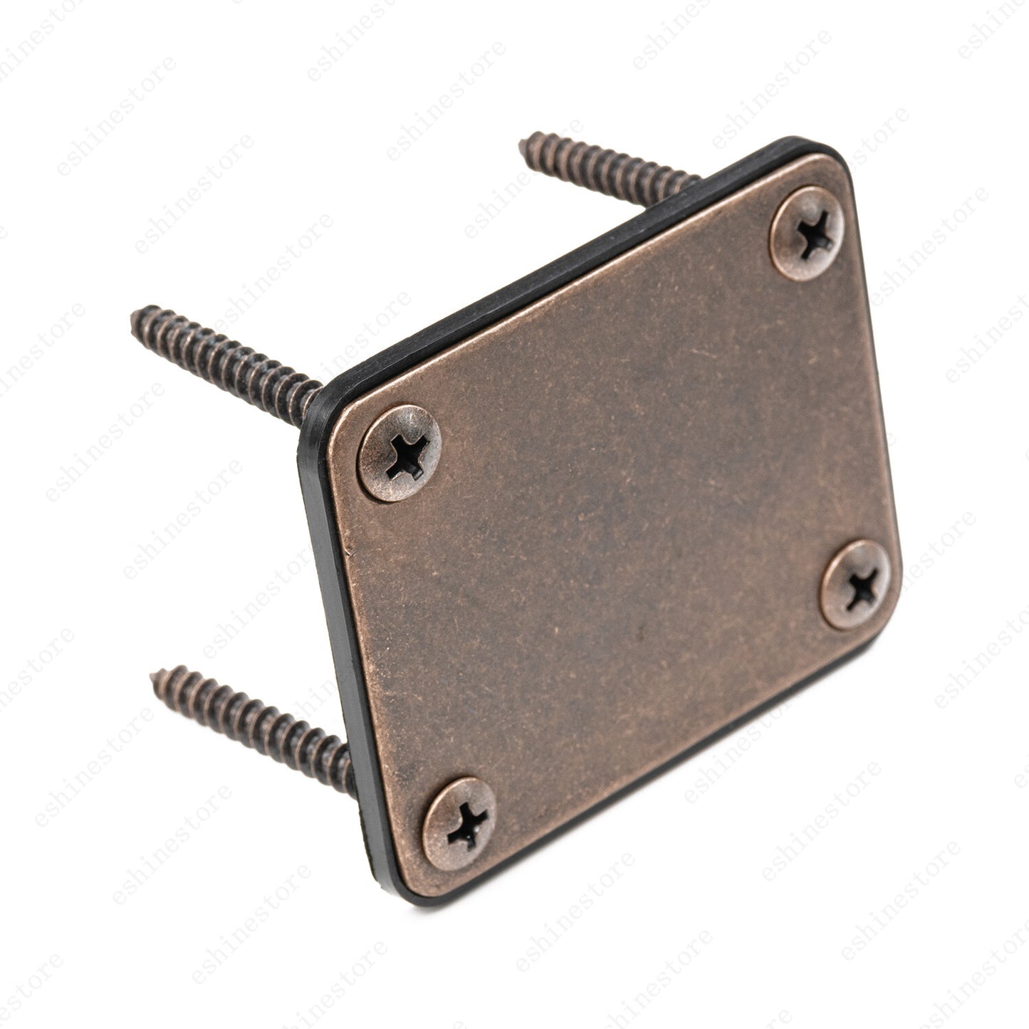 Vintage Age Relic Electric Guitar Neck Plate Mounting & Screws For Strat Tele