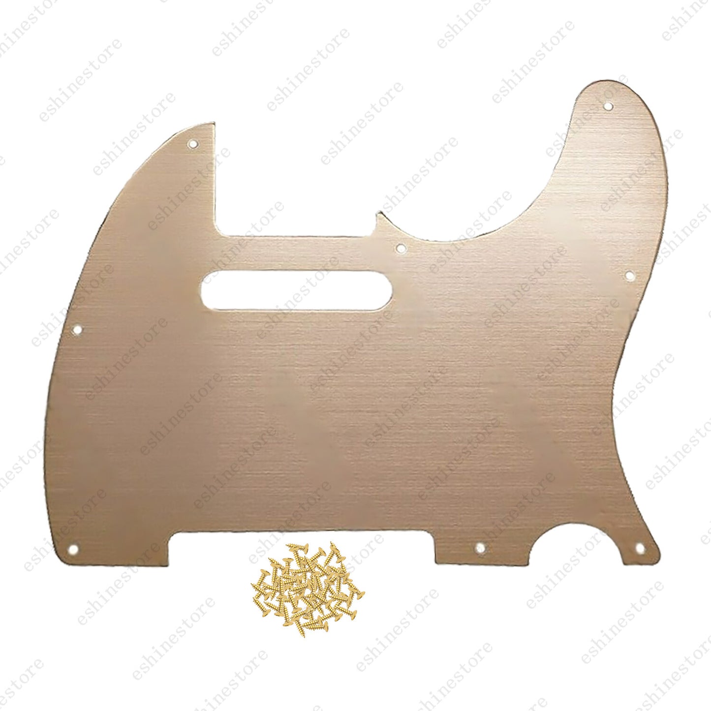 Aluminium Vintage style 8 Hole Pickguard Scratch Plate Hole For Fender Tele