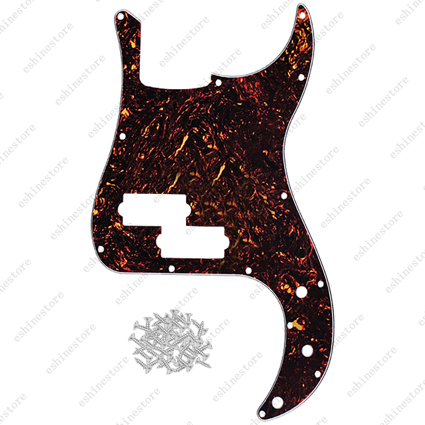 PB P Bass Pickguard 13 Hole Pick Guard Scratch Plate For 4-String Precision Bass