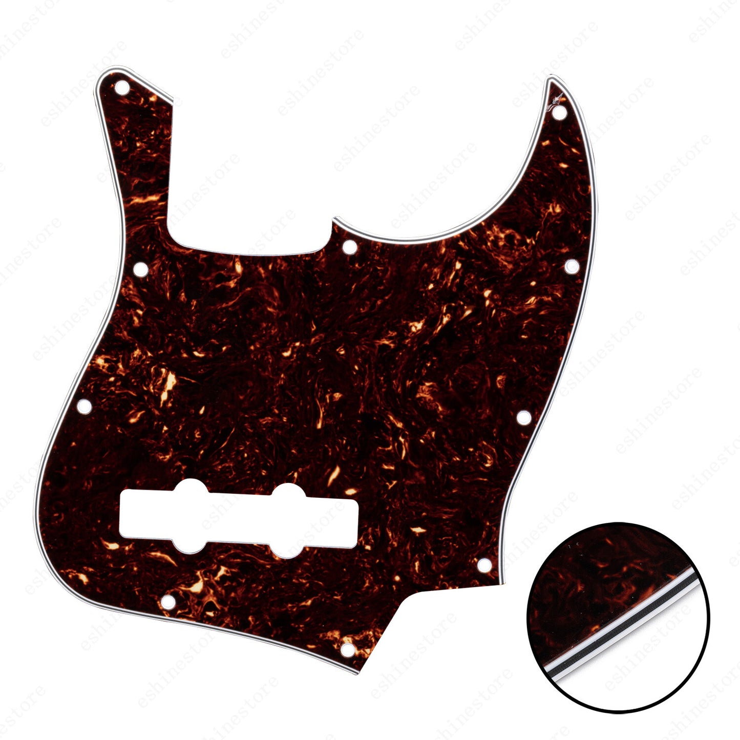 Mulit Colors 4 String Bass Pickguards Scratch Plates For Fender Jazz Bass J Bass