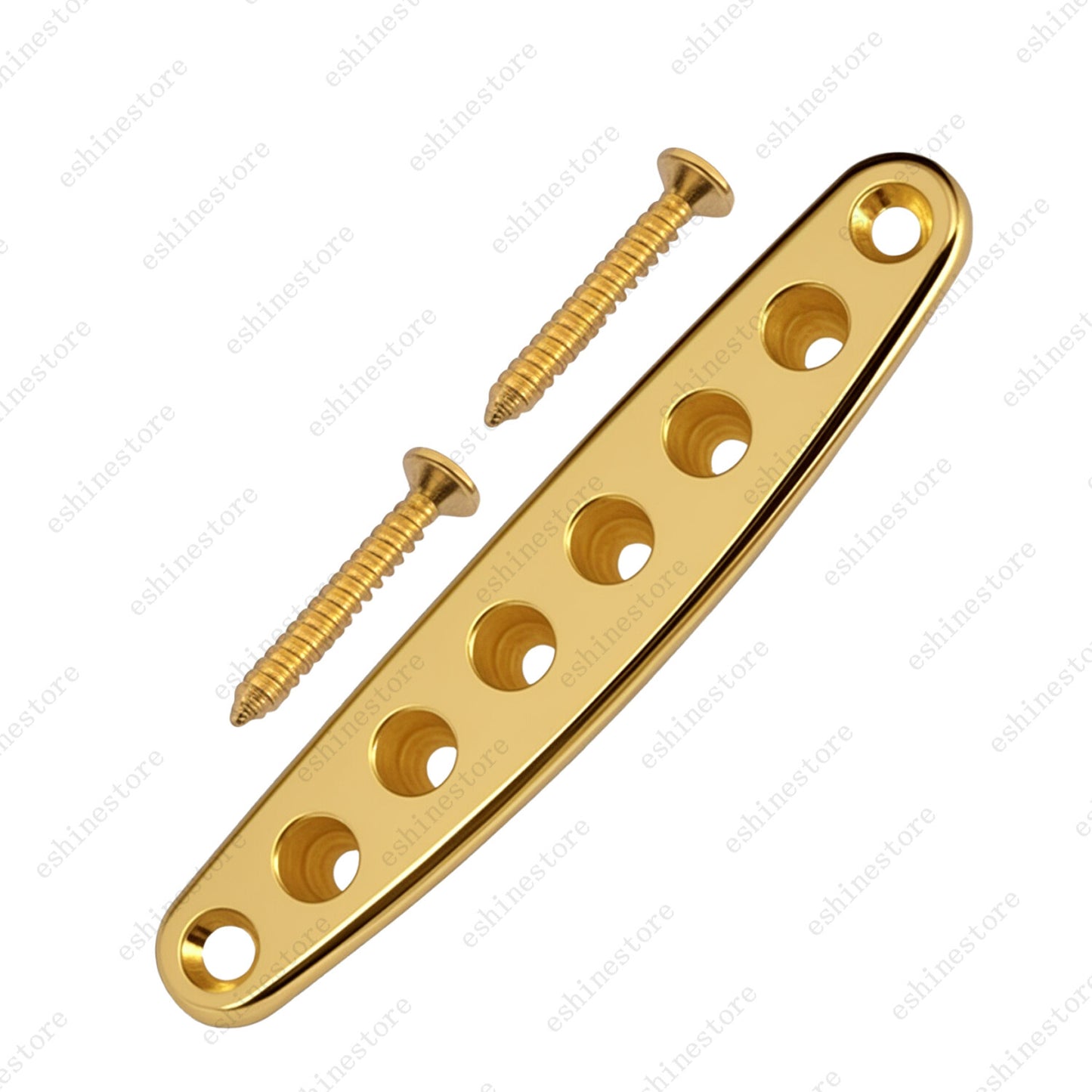 Guitar Bridge String Thru Body Ferrules Plate Bushing Plate For Electric Guitar