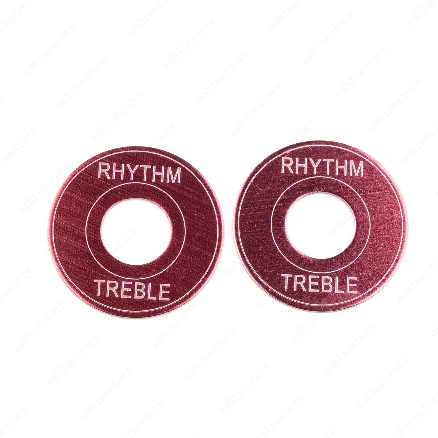 2x Metal Switch Plate Ring Rhythm Treble Pickup Selector Toggle For Les paul SG