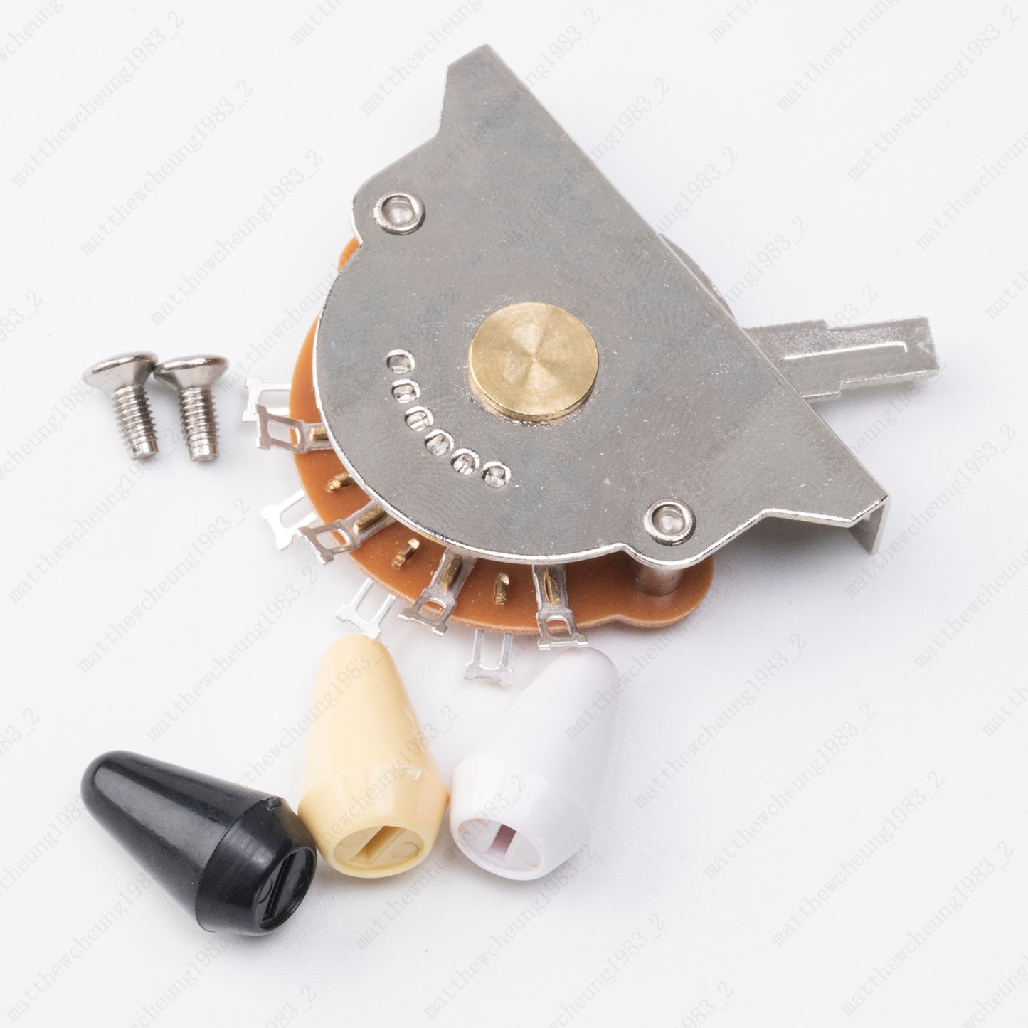 Eletric Guitar 5-Way Switch Pickup Selector Switch for Strat/Tele with 3 Tips