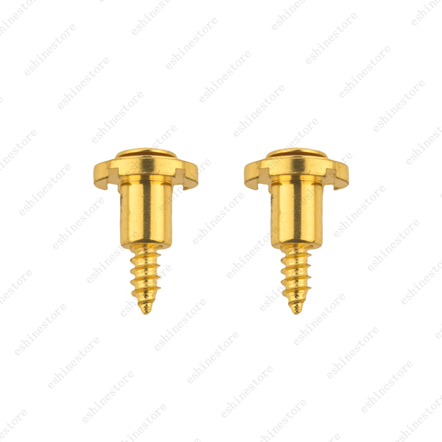 2Pcs High Round Guitar String Guide Trees Retainer with Screws for Strat Tele