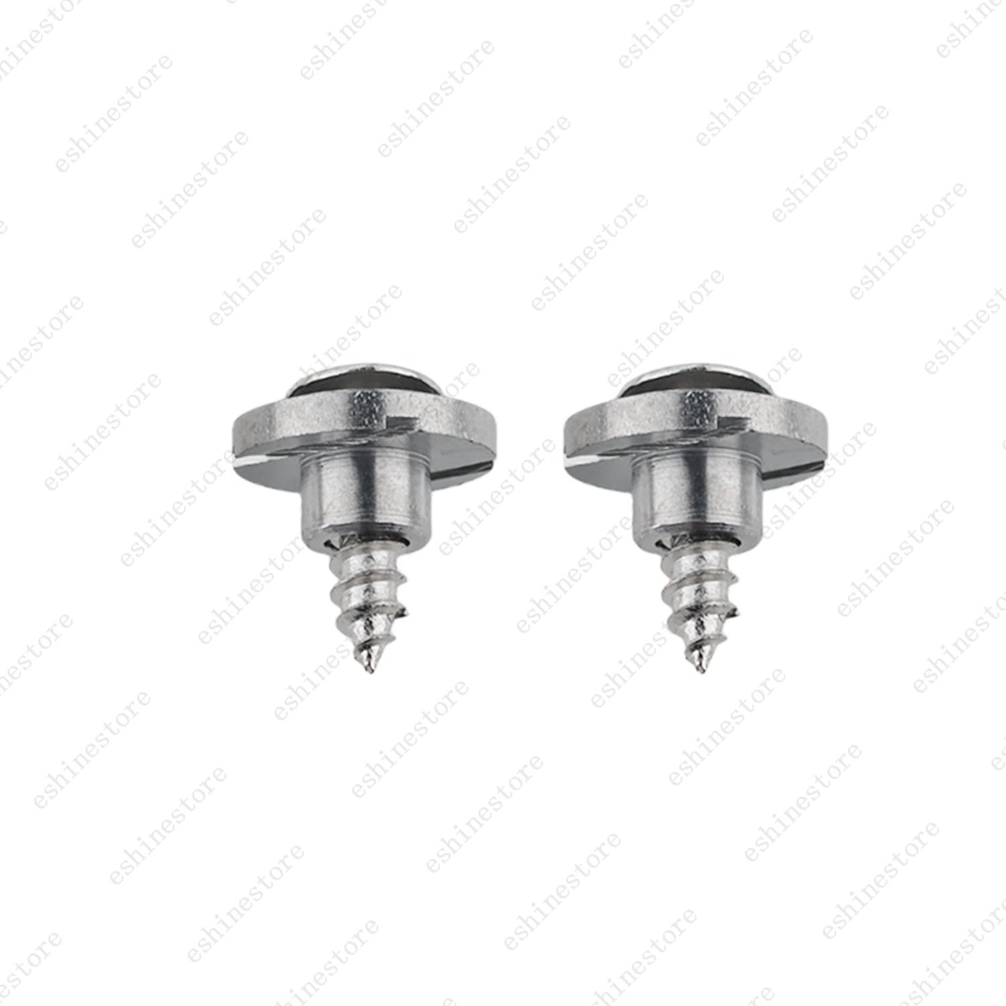 2Pcs Low Round Guitar String Guide Trees Retainer with Screws for Strat Tele