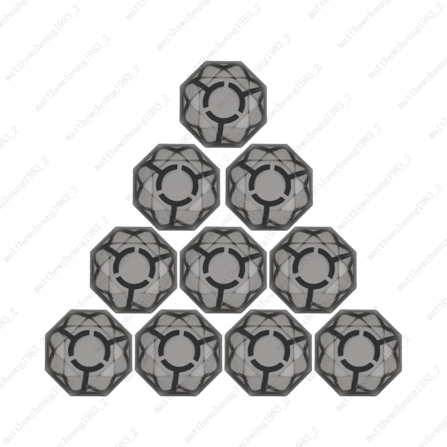 10pcs Guitar Effect Pedal Footswitch Toppers Foot Nail Cap Multicolors Options