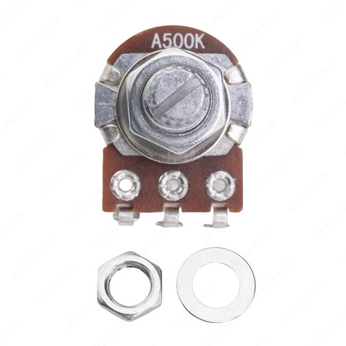 5x A500k Guitar Audio Mini Pots with 15mm Short Shaft Volume Tone Taper Pots