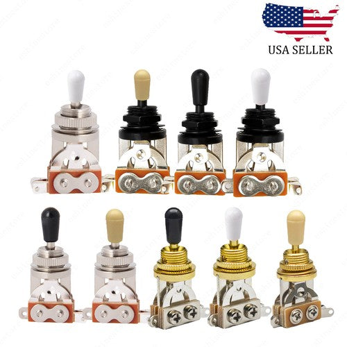 3-Way Short Toggle Electric Guitar Switch Selector For Gibson Epiphone Les Paul