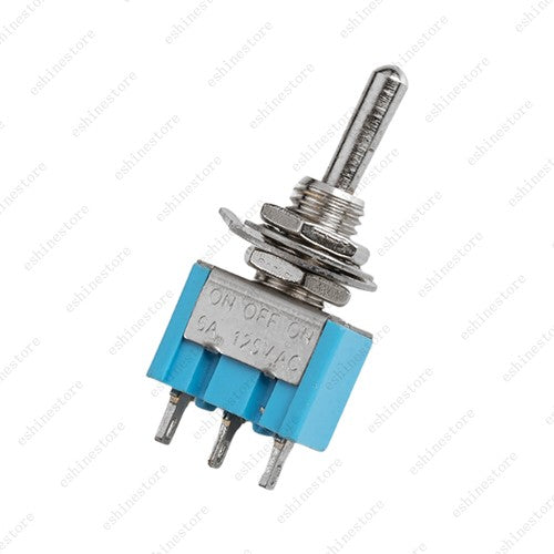 1/3/5 SPDT Blue 3-Way 3 Pin ON OFF ON Guitar Mini Toggle Switch Car/Boat Switche