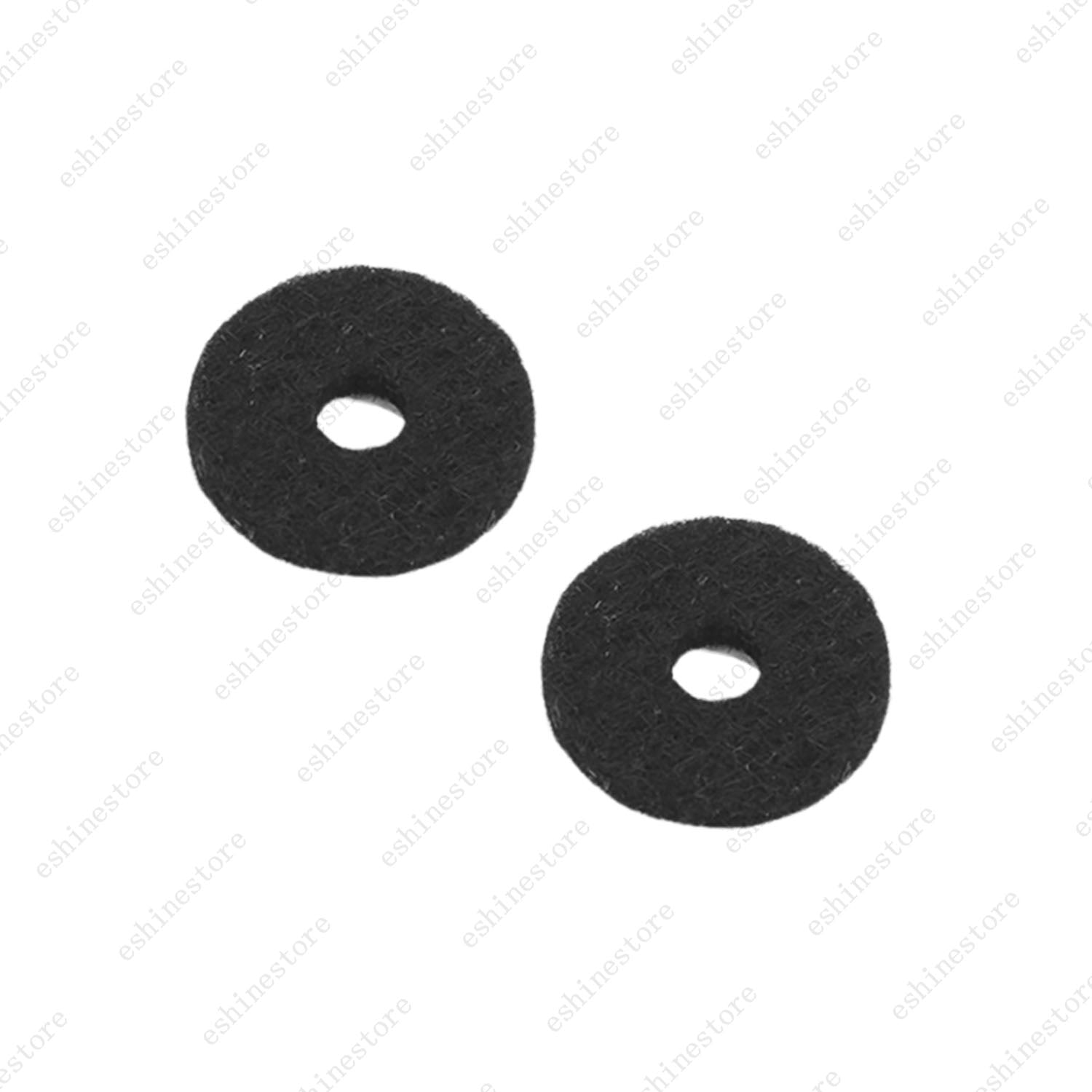 2/4/6 Pcs Strap Locks & Buttons Felt Washers for Electric Guitar & Bass 2 Colors