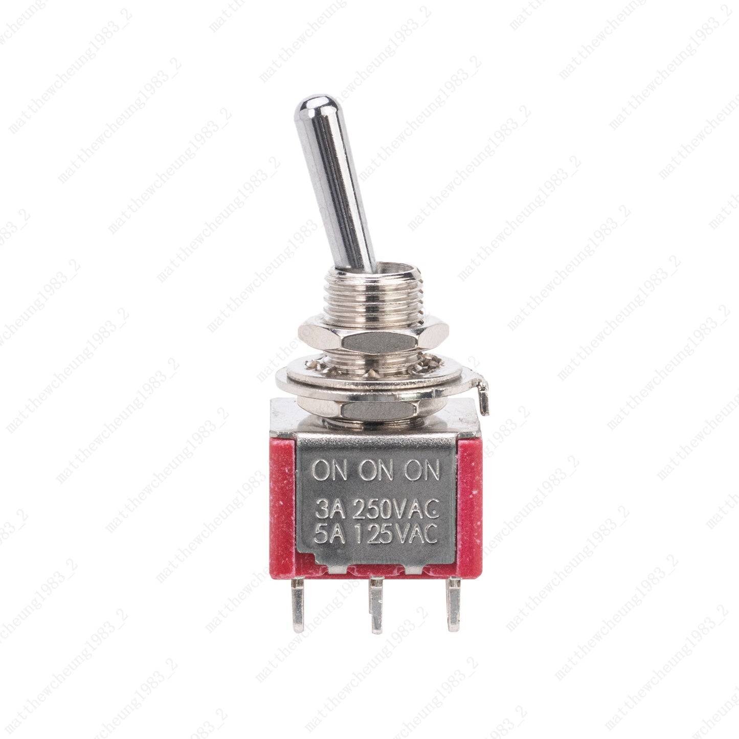 Quality Guitar or AMP DPDT 3 Way ON ON ON Toggle Switch Sealed Mini Toggle