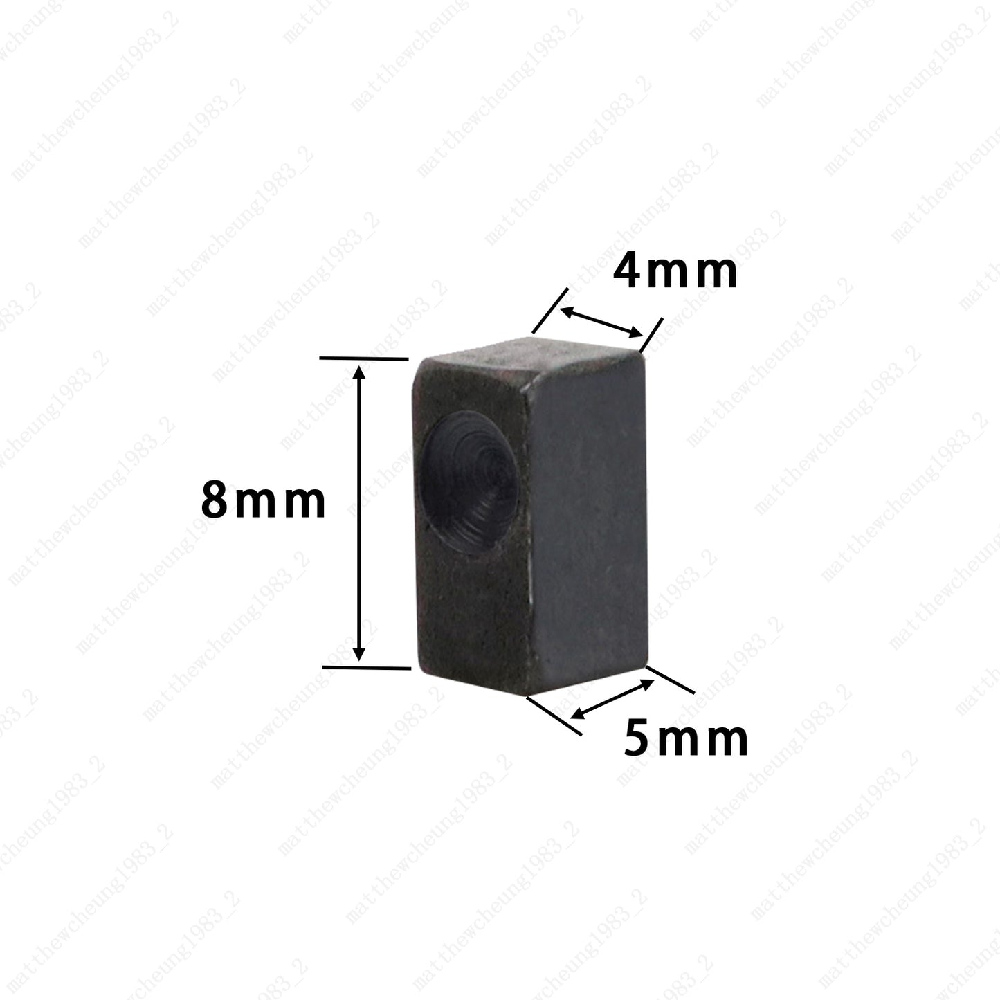 6 Pcs Stainless Steel String Lock Insert Blocks For Floyd Rose Tremolo System