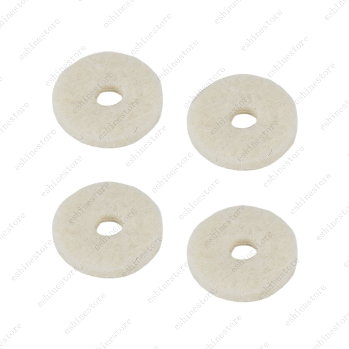 2/4/6 Pcs Strap Locks & Buttons Felt Washers for Electric Guitar & Bass 2 Colors