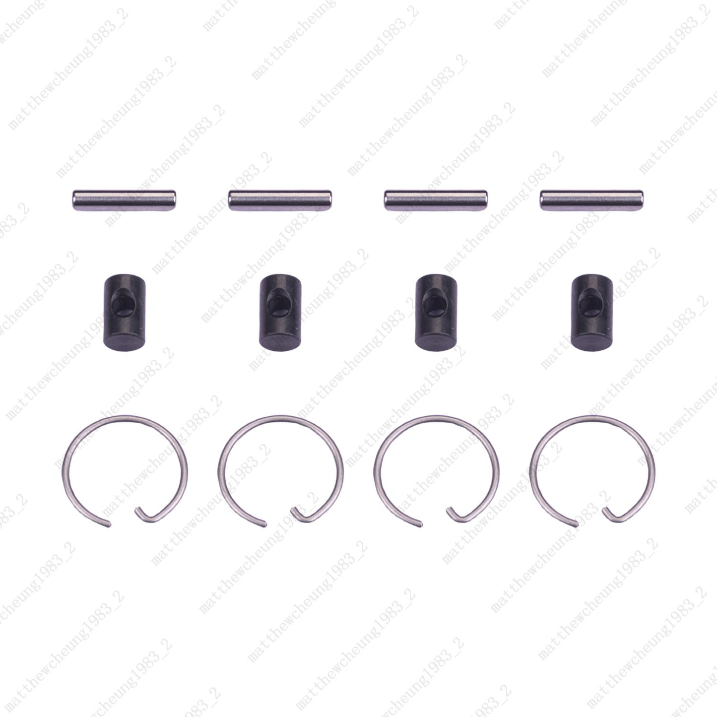 1 Set Upgrade Two-Stage Carbon Steel CVD Drive Shaft for RC 37/39/42mm Optional