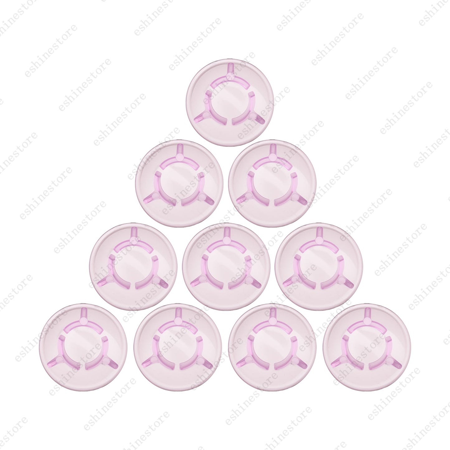 10Pcs Mushroom Shape Guitar Effect Pedal Footswitch Toppers Foot Nail Caps