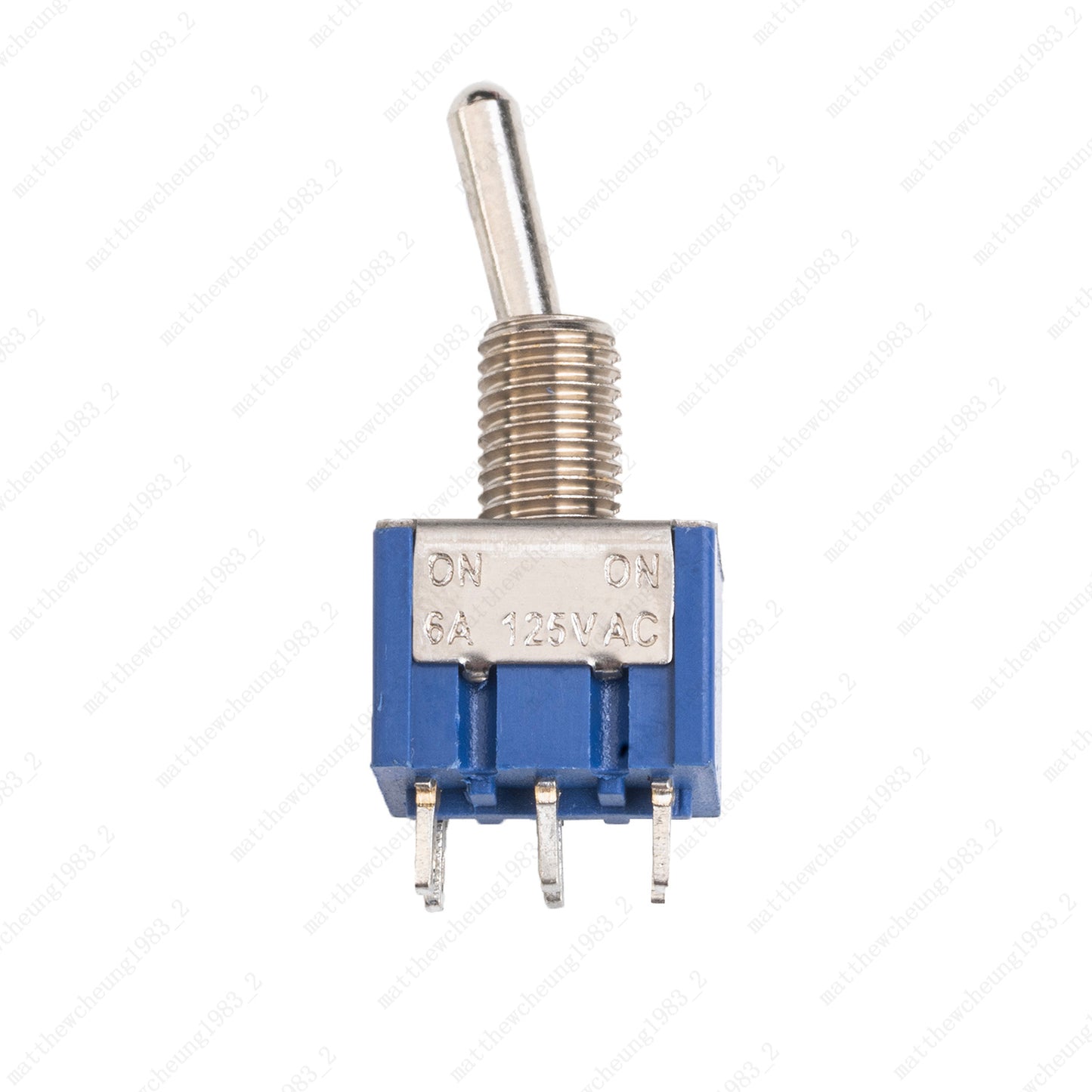 10x DPDT Guitar Mini Toggle Switch 2 Position ON/ON 6 PIN Car/Boat Switches