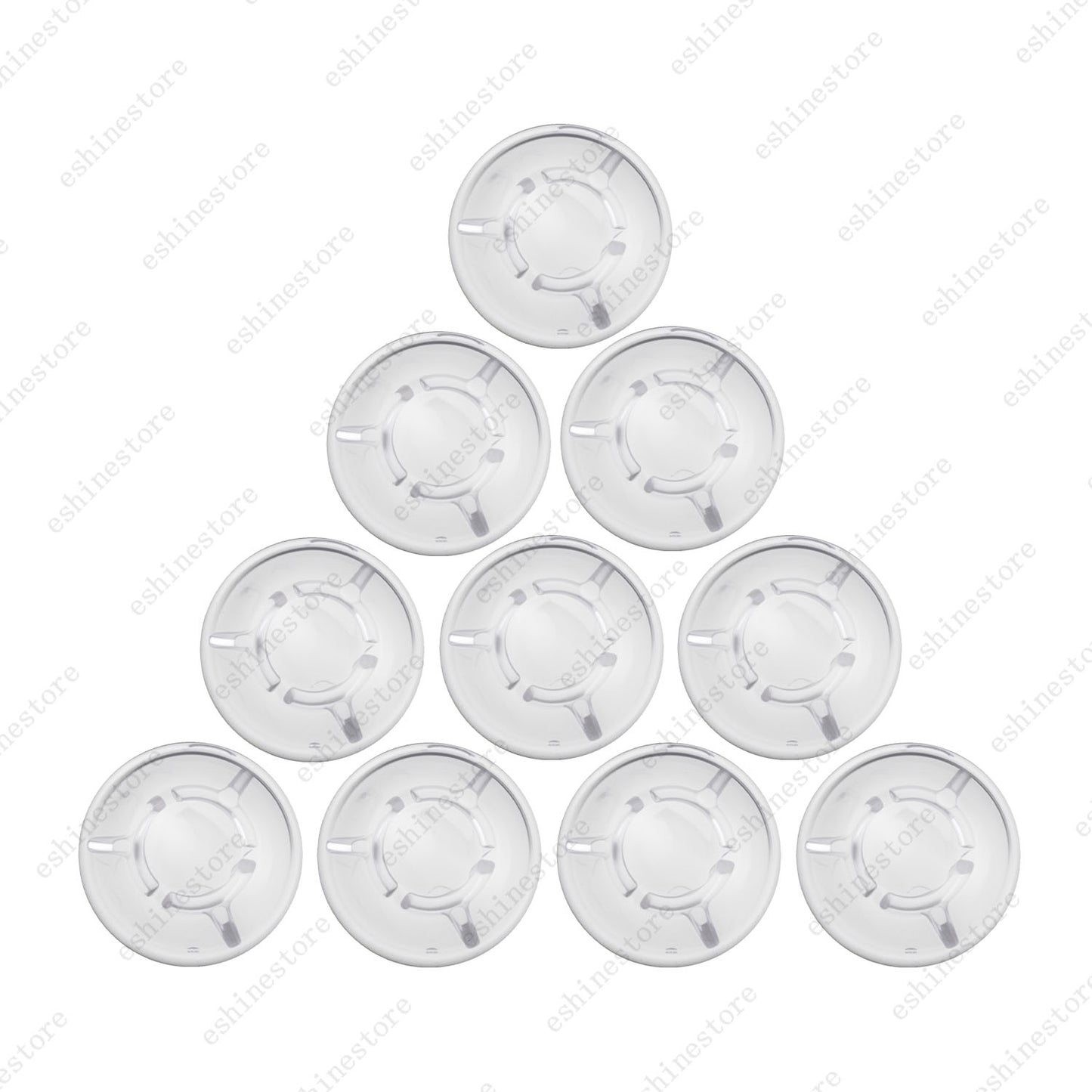 10Pcs Mushroom Shape Guitar Effect Pedal Footswitch Toppers Foot Nail Caps