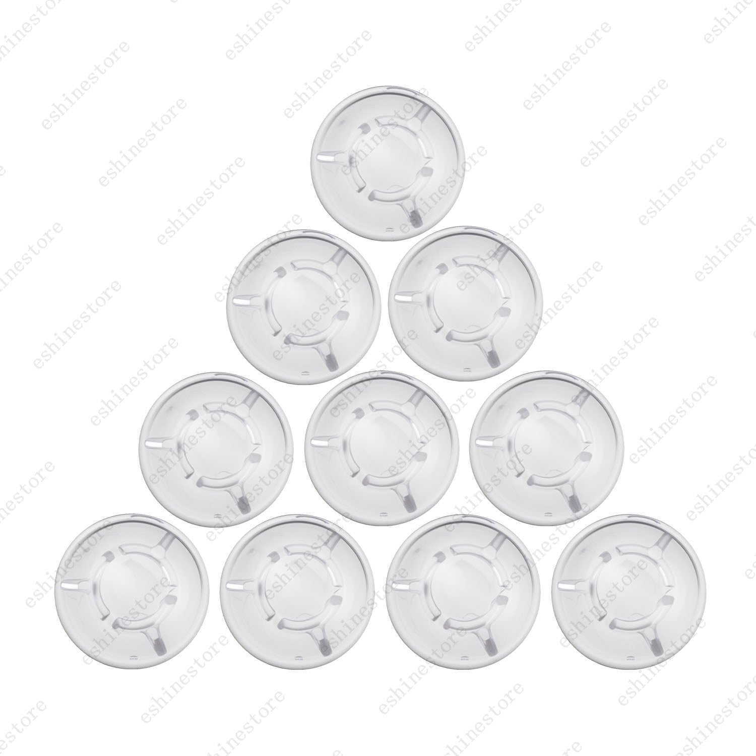 10Pcs Mushroom Shape Guitar Effect Pedal Footswitch Toppers Foot Nail Caps