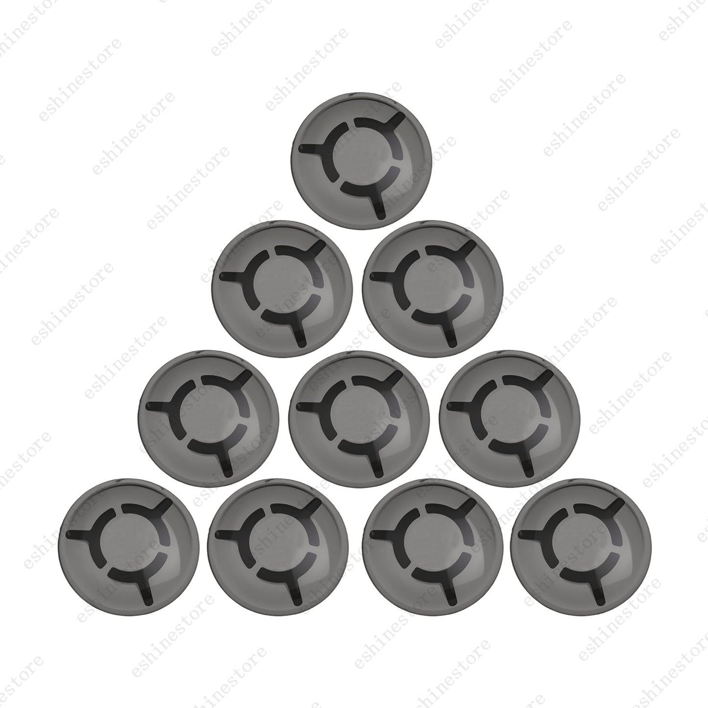 10Pcs Mushroom Shape Guitar Effect Pedal Footswitch Toppers Foot Nail Caps