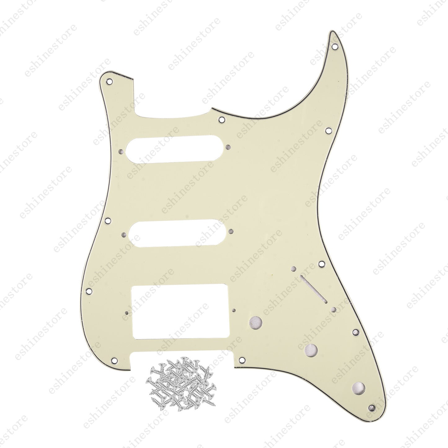 11 Hole SSH Strat Style Pickguard & Screw For USA MIM FENDER Strat Multicolors