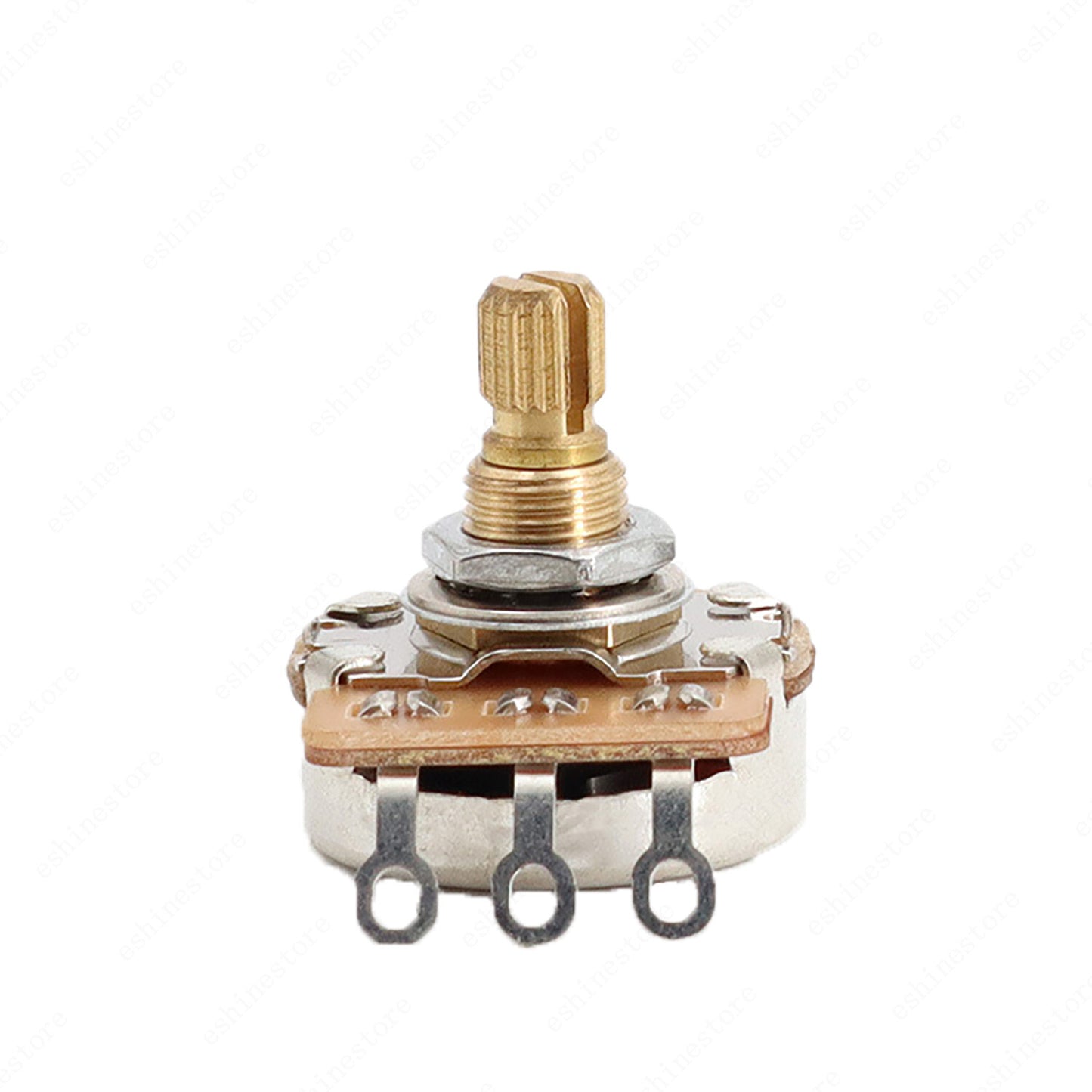 Guitar Potentiometers Pots Volume Tone A250k/B250k/A500k/B500k Brass Short Shaft